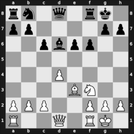 1948 Venice – Round 1 – Tartakower, Savielly – 1-0 – Monticelli D Elias, Maria Lucia – G61