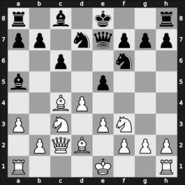 1948 World Championship 18th – Round 2 – Botvinnik, Mikhail – 1-0 – Euwe, Max – G1