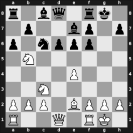 1948 World Championship 18th – Round 13 – Smyslov, Vladimir – 0-1 – Botvinnik, Mikhail – G9