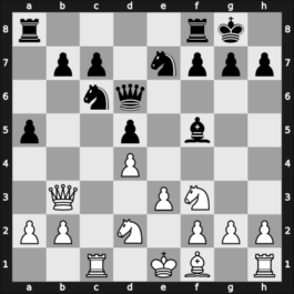 1948 World Championship 18th – Round 20 – Botvinnik, Mikhail – 1-0 – Keres, Paul – G14