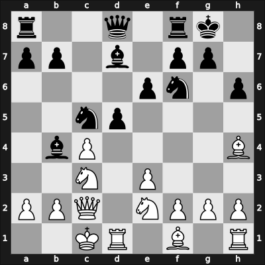 1948 World Championship 18th – Round 21 – Euwe, Max – 0-1 – Keres, Paul Petrovich – G7