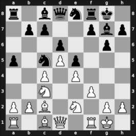 1948 YUG Ch – Round 9 – Andric, Dragoslav – 0-1 – Pirc, Vasja – G13