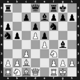 1948 YUG Ch – Round 10 – Janosevic, Dragoljub – 1-0 – Andric, Dragoslav – G14