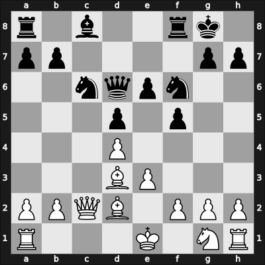 1948 YUG Ch – Round 14 – Milic, Borislav – 1/2-1/2 – Nedeljkovic, Srecko M – G20