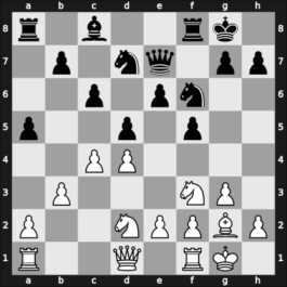 1948 YUG Ch – Round 14 – Rabar, Braslav – 1-0 – Vukovic, Sava – G22