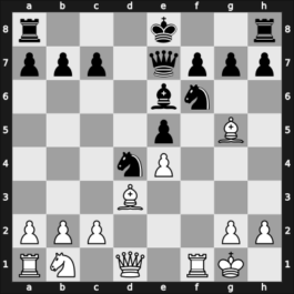 1949 BUL Ch – Round 6 – Dimitrov Krastev, Krastjo – 1-0 – Padevsky, Nikola – G31