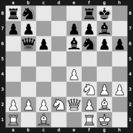 1949 BUL-CSR Sofia BUL – Round 1 – Nejkirch – 1/2-1/2 – Sajtar, Jaroslav – G5