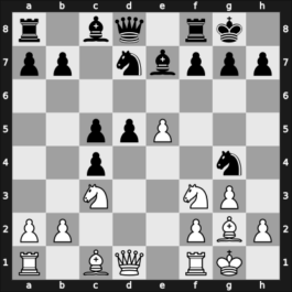 1949 Berlin GER – Round 6 – Elstner, Rudolf – 0-1 – Schwarz, Rolf – G5