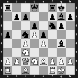 1949 Budapest-Moscow – Round 1 – Flohr, Salo – 0-1 – Vajda, Arpad – G2