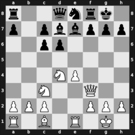 1949 Budapest-Moscow – Round 2 – Vajda, Arpad – 1/2-1/2 – Smyslov, Vladimir – G14
