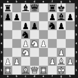 1949 Budapest-Moscow – Round 3 – Gereben, Erno – 1/2-1/2 – Bronstein, David I – G18
