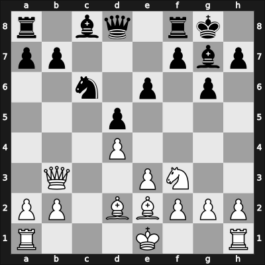 1949 Budapest-Moscow – Round 4 – Tipary, Lajos – 1/2-1/2 – Flohr, Salo – G27