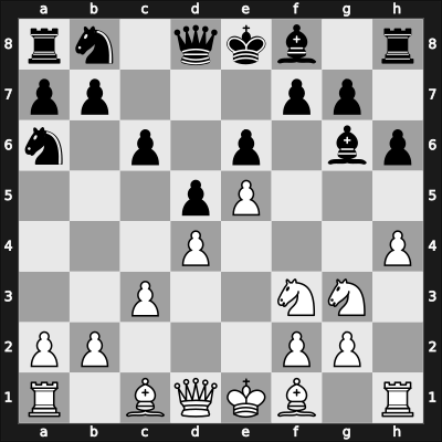 1949 Budapest-Moscow – Round 7 – Averbakh, Yuri L – 0-1 – Tipary, Lajos – G52