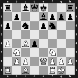 1949 Budapest-Moscow – Round 11 – Averbakh, Yuri L – 1-0 – Florian, Tibor – G84