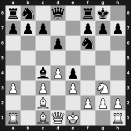 1949 Budapest-Moscow – Round 12 – Benko, Pal – 1/2-1/2 – Averbakh, Yuri L – G88