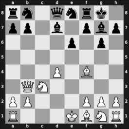 1949 Budapest-Moscow – Round 13 – Ragozin, Viacheslav – 1/2-1/2 – Barcza, Gedeon – G94
