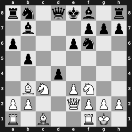 1949 Budapest-Moscow – Round 14 – Kotov Lundqvist, Alex – 1-0 – Fuster, Geza – G103