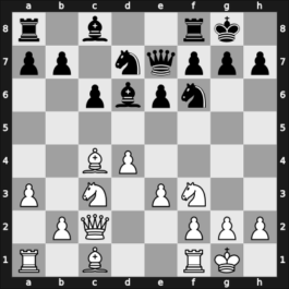1949 CSR-NED Prague CZE – Round 1 – Richter, Emil – 1/2-1/2 – Van Scheltinga, Theo – G1
