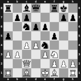 1949 CSR-NED Prague CZE – Round 2 – Katetov, Miroslav – 1/2-1/2 – Kramer, Haije – G7