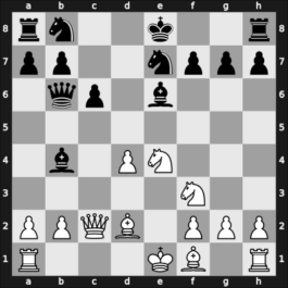 1949 CZE-AUT Prague CZE – Round 1 – Wurm, Alexander – 1/2-1/2 – Opocensky, Karel – G1
