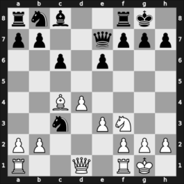 1949 GBR Ch 36th – Round 5.1 – Golombek, Harry – 1/2-1/2 – Fairhurst, William – G15