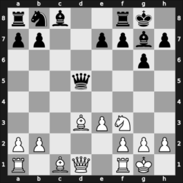 1949 GER Ch – Round ? – Unzicker, Wolfgang – 1/2-1/2 – Fusco Schmidt, Lorenzo – G6