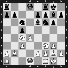 1949 GER Ch – Round ? – Ahues, Carl – 1/2-1/2 – Schmid, Pablo – G7