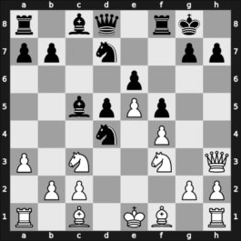 1949 GER Ch – Round ? – Schmid, Pablo – 1/2-1/2 – Kieninger, Georg – G16