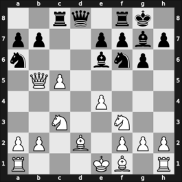 1949 GER Ch 13th – Round 1 – Niephaus, Walter – 1/2-1/2 – Eisinger, Max Jr – G2