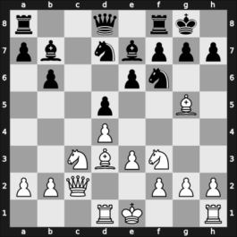 1949 GER Ch 13th – Round 8 – Niephaus, Walter – 0-1 – Pfeiffer, Gerhard – G19
