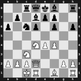 1949 GER Ch 13th – Round 12 – Schmid, Lothar – 1/2-1/2 – Eisinger, Max Jr – G27