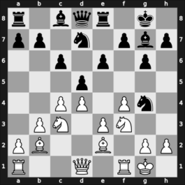 1949 GER Ch Bad Pyrmont GER – Round ? – Brinckmann, Alfred – 1-0 – Nonnenmacher, Thomas – G10