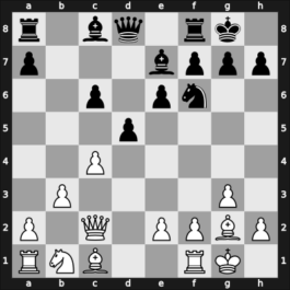 1949 GER Ch Bad Pyrmont GER – Round ? – Machate, Gottlieb – 1-0 – Heinicke, Herbert – G11