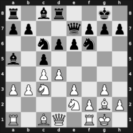 1949 Hastings4950 – Round 6 – Evans, Larry M – 1/2-1/2 – Barda, Olaf – G25