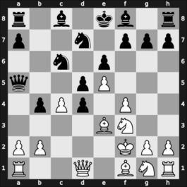 1949 Heidelberg – Round 2 – Kieninger, Georg – 1/2-1/2 – Wade, Robert G – G8