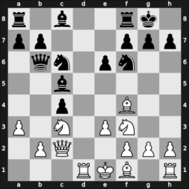 1949 Heidelberg – Round 3 – Wood, Beau – 1/2-1/2 – Rossolimo, Nicolas – G10