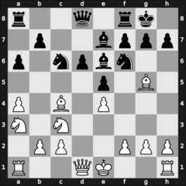 1949 Heidelberg – Round 8 – O&rsquo;Kelly, Albéric de Galway – 1/2-1/2 – Kieninger, Georg – G28