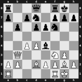 1949 JUG Ch – Round 7 – Tomovic, Vasilje – 0-1 – Matanovic, Aleksandar – G32