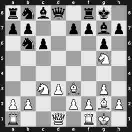 1949 Leningrad – Round 1 – Ufimtsev, Artemiy – 1/2-1/2 – Krogius, Nikolai V – G1