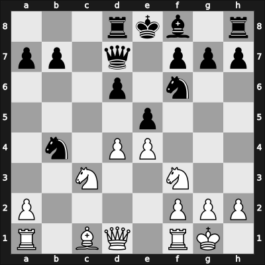 1949 Leningrad – Round 1 – Boleslavsky, Isaac – 1-0 – Ravinsky, Grigory – G15