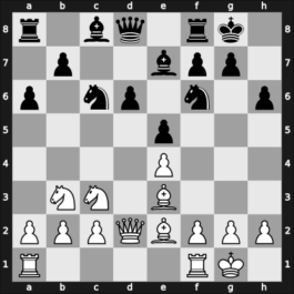 1949 Leningrad – Round 5 – Ufimtsev, Artemiy – 1/2-1/2 – Bondarevsky, Igor – G45