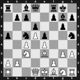 1949 Leningrad – Round 7 – Zamikhovsky, Abram – 0-1 – Zagorovsky, Vladimir – G54
