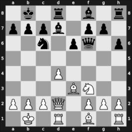 1949 Leningrad – Round 7 – Dubinin, Peter – 1-0 – Ufimtsev, Artemiy – G58
