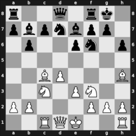1949 Leningrad – Round 8 – Levenfish, Grigory – 1-0 – Zagoriansky, Evgeny – G59