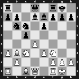 1949 Leningrad – Round 9 – Ravinsky, Grigory – 1/2-1/2 – Levenfish, Grigory – G67