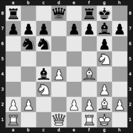 1949 Leningrad – Round 13 – Ravinsky, Grigory – 1-0 – Krogius, Nikolai V – G96