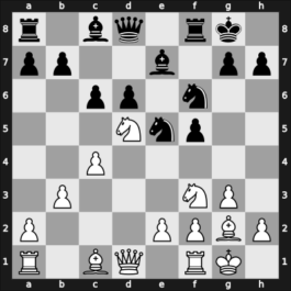 1949 Leningrad – Round 15 – Levenfish, Grigory – 1-0 – Kuzminykh, Evgeny – G107
