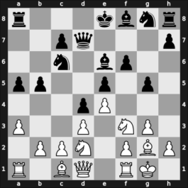 1949 Mar del Plata – Round 1 – Letelier Martner, Rene – 0-1 – Lasker, Emanuel – G1