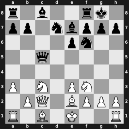 1949 Mar del Plata – Round 1 – Guimard, Carlos E – 1/2-1/2 – Luckis, Marcos – G17