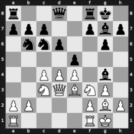 1949 Mar del Plata – Round 2 – Maderna, Carlos – 1/2-1/2 – Iliesco, Juan – G34